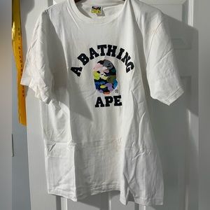 Bathing Ape Tee Shirt Size XL